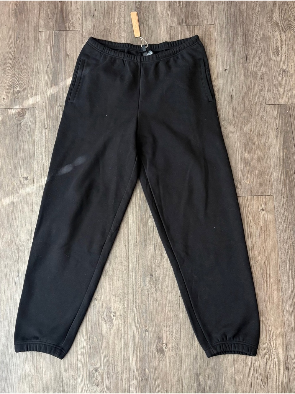 Women Black Elastic-Waist Jogger Pantsuits